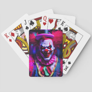 Baraja De Cartas payaso temible