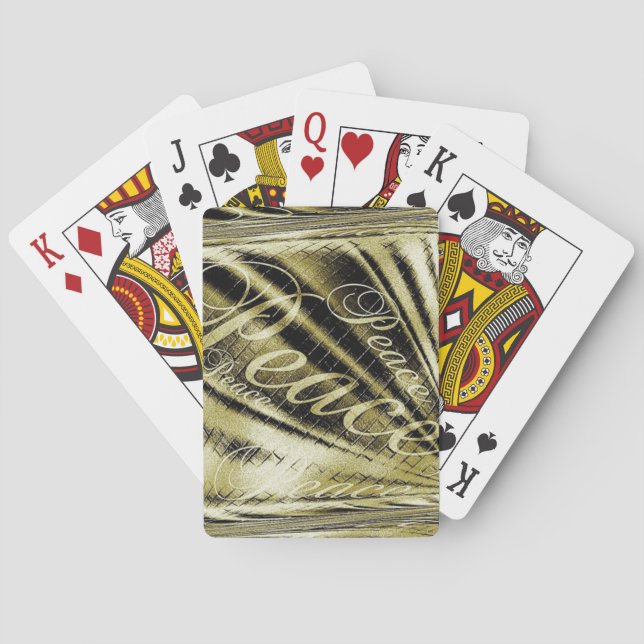 BARAJA DE CARTAS PAZ (Reverso)