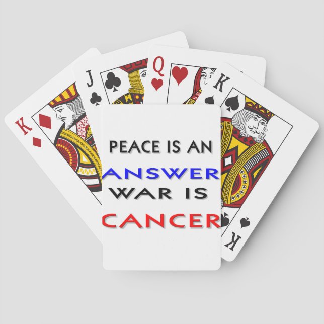 Baraja De Cartas Paz (Reverso)