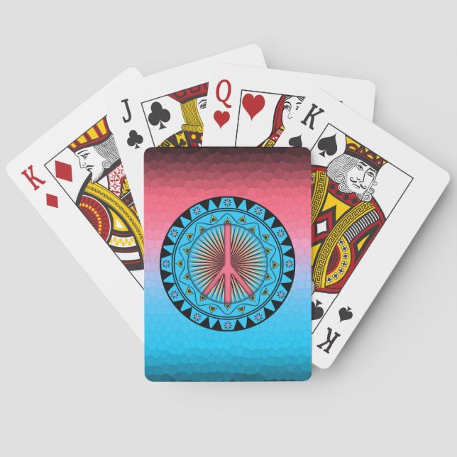 Baraja De Cartas Paz ~ Sol (Reverso)