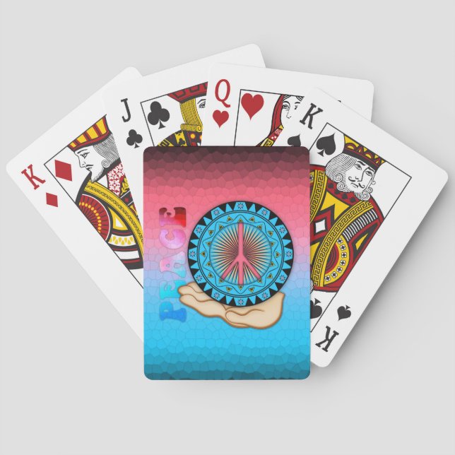 Baraja De Cartas Paz ~ Sol (Reverso)