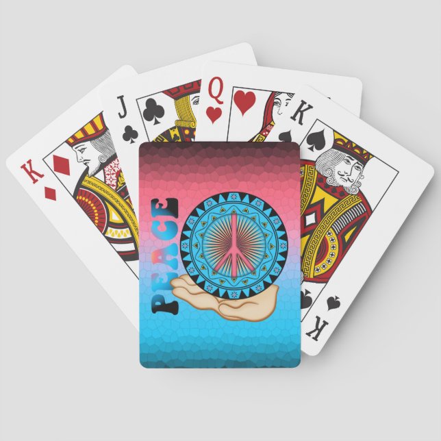 Baraja De Cartas Paz ~ Sol (Reverso)