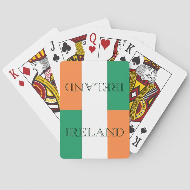 Baraja De Cartas Pcnt irlandés (Reverso)