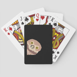 Baraja De Cartas Peekabo Funny Design for Halloween