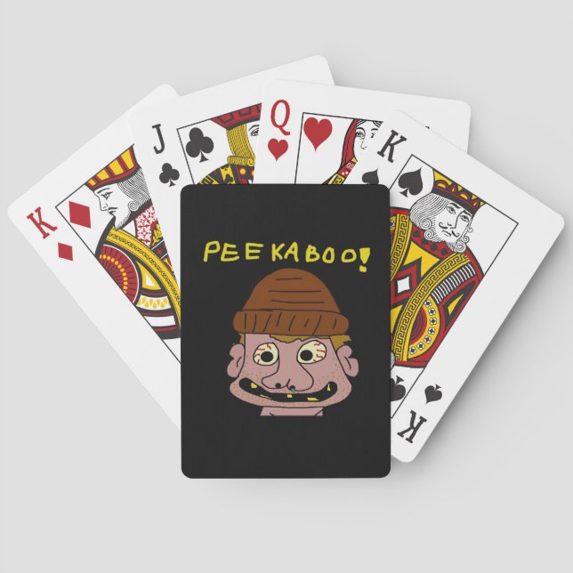 Baraja De Cartas Peekabo Weird Man (Reverso)