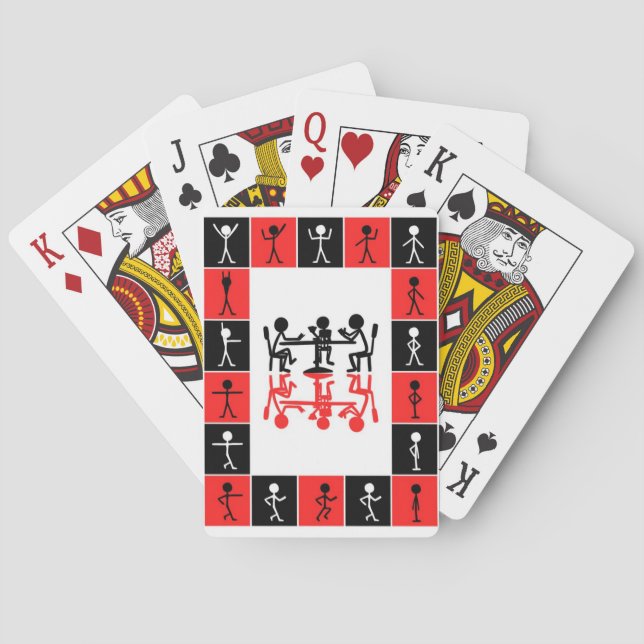 Baraja De Cartas Pegajoso (Reverso)