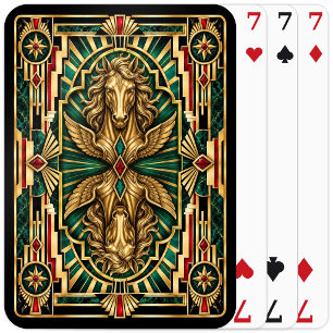 Baraja De Cartas Pegasus, Art Deco Mitológico
