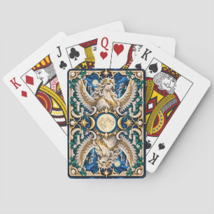 Baraja De Cartas Pegasus, Monstruo de Recorte de Papel