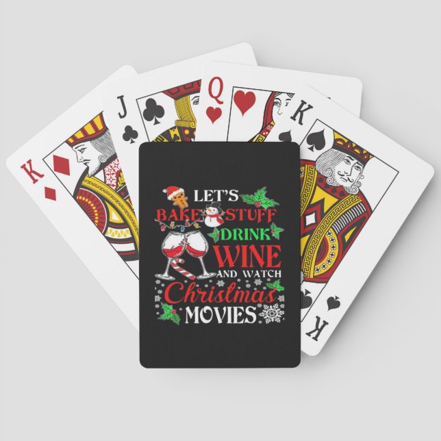 Baraja De Cartas película de navidades (Reverso)