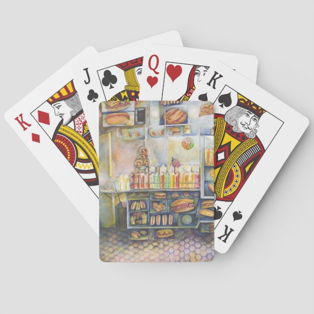 Baraja De Cartas Peligrosamente cerca de la diversión (Reverso)