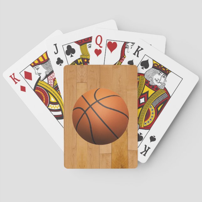 Baraja De Cartas Pelota de baloncesto (Reverso)
