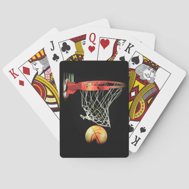 Baraja De Cartas Pelota de baloncesto (Reverso)