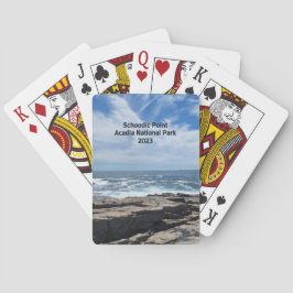 Baraja De Cartas Península de Schoodic, Parque Nacional Acadia, Mai
