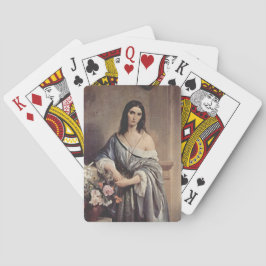 Baraja De Cartas Pensamientos melancólicos (por Francesco Hayez)