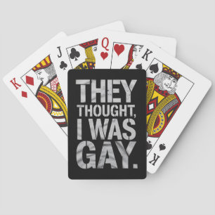 Baraja De Cartas Pensaron Que Era Un Aliado Gay Del Orgullo LGBTQ