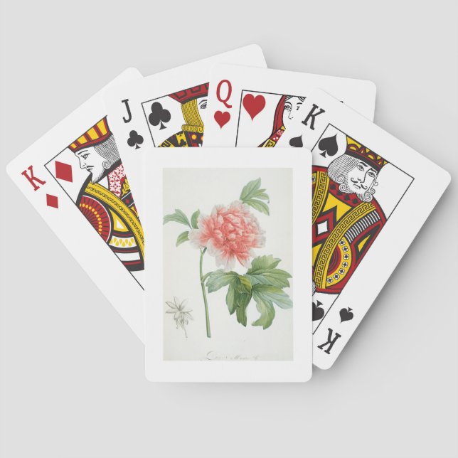 Baraja De Cartas Peony, 1799 (Reverso)
