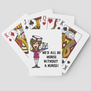 Baraja De Cartas Peor sin enfermero