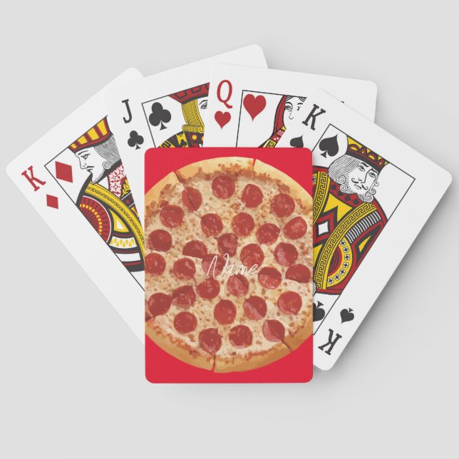 Baraja De Cartas Pepperoni Pizza Thunder_Cove (Reverso)