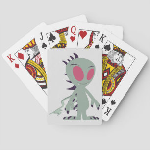 Baraja De Cartas Pequeña Chupacabra