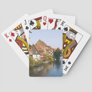 Baraja De Cartas Pequeña Venecia (Klein Venedig) y el río Regnitz