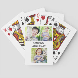 Baraja De Cartas Pequeño amigo del abuelo 3 foto abuelo