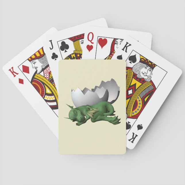 Baraja De Cartas Pequeño Dragón (Reverso)