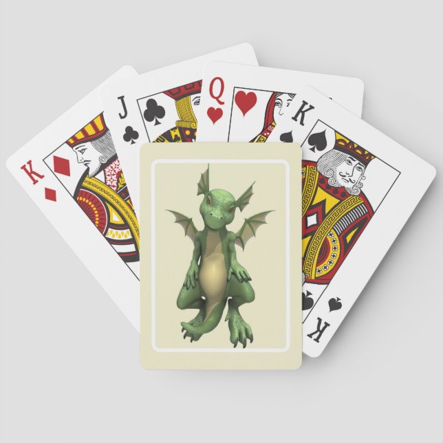 Baraja De Cartas Pequeño Dragón (Reverso)