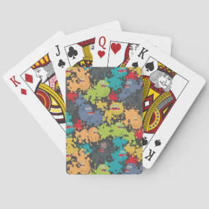 Baraja De Cartas Pequeños monstruos graciosos