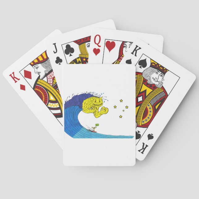 Baraja De Cartas PERCENTUMDESIGNS.COM Tarjetas de reproducción clás (Reverso)