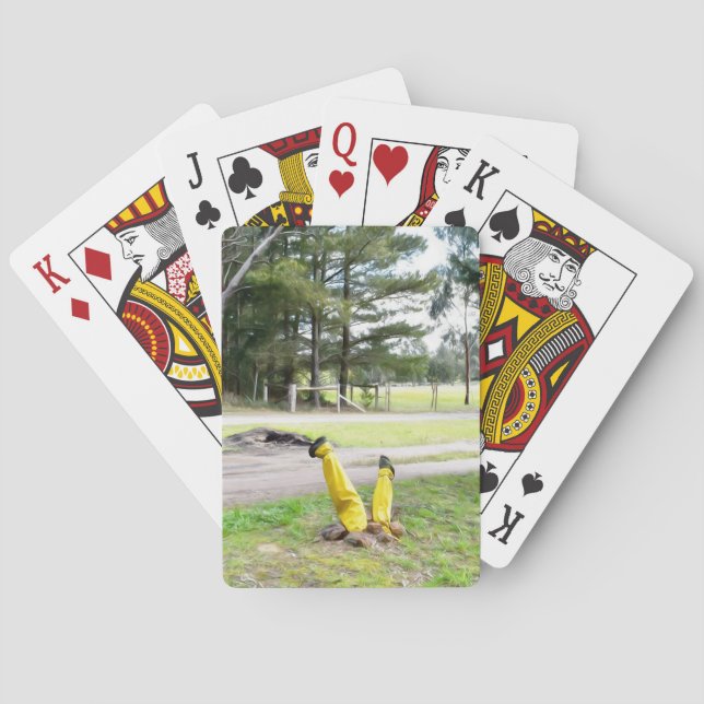 Baraja De Cartas Perdido en el jardín otra vez (Reverso)