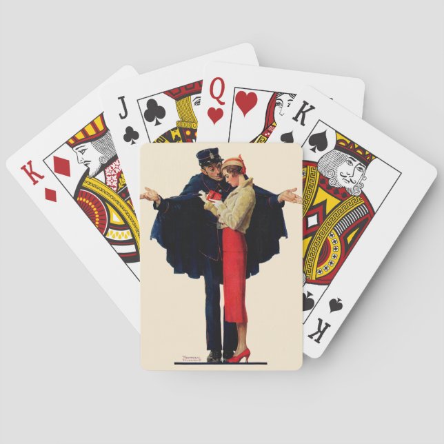 Baraja De Cartas Perdido en París (Reverso)
