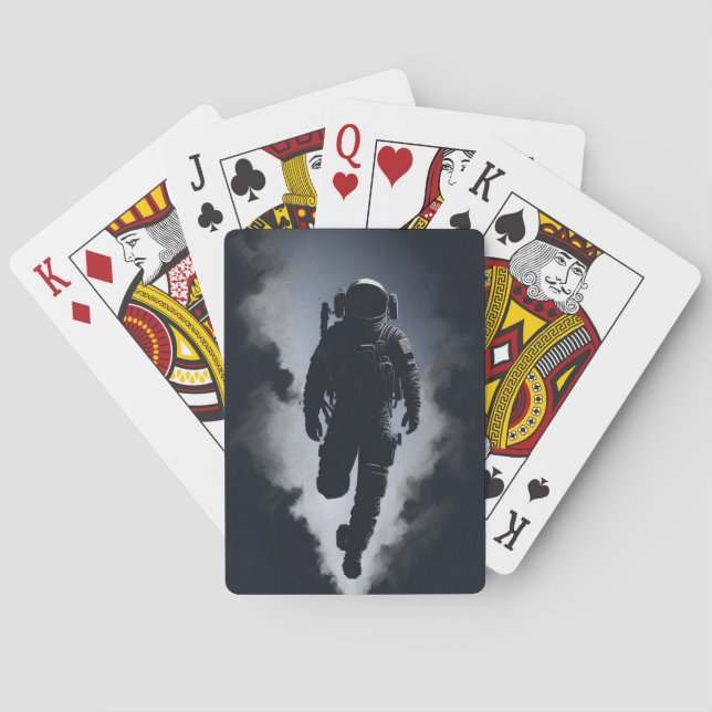 Baraja De Cartas Perdidos en las tarjetas de póquer Cosmos (Reverso)