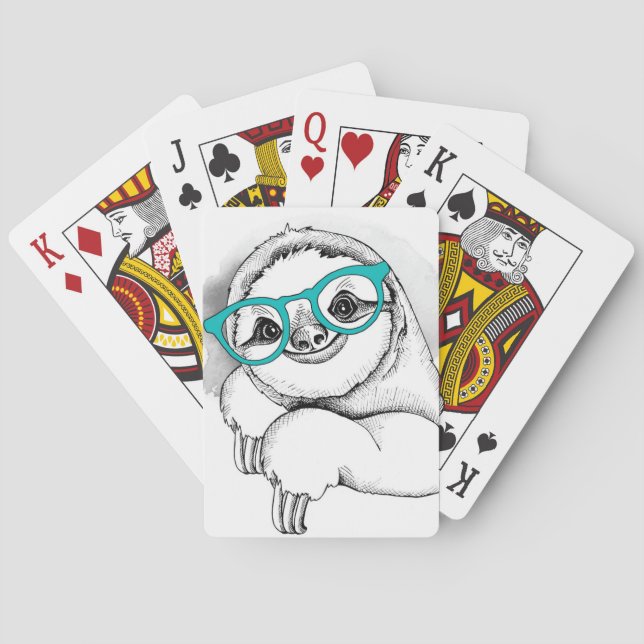 Baraja De Cartas Pereza del inconformista (Reverso)