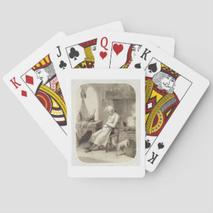 Baraja De Cartas Pereza en la cocina, de una serie de depi de las