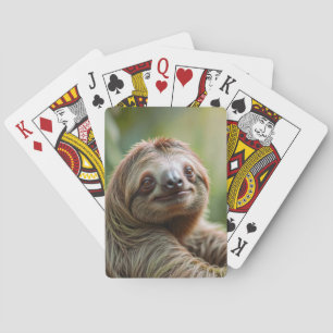 Baraja De Cartas Perezoso Feliz 