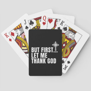 Baraja De Cartas Pero Primero Que Le Dé Las Gracias A Dios