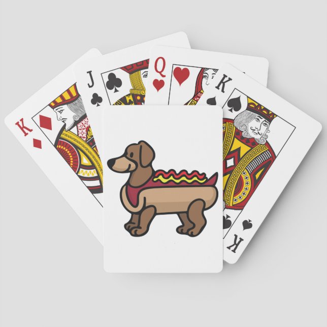Baraja De Cartas Perrito caliente (Reverso)