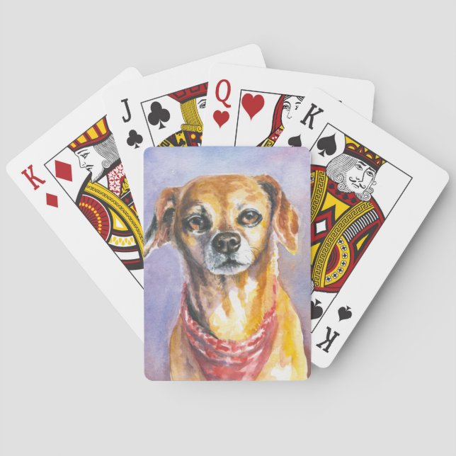 Baraja De Cartas Perro 2 (Reverso)