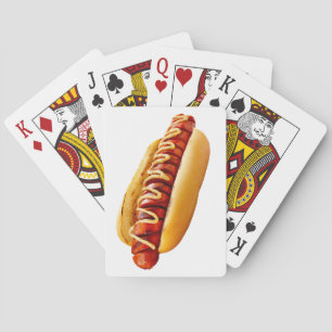 Baraja De Cartas perro caliente de SlipperyJoe's con vibra de BBQ d