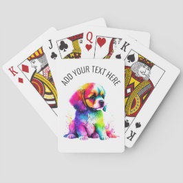 Baraja De Cartas Perro Cute