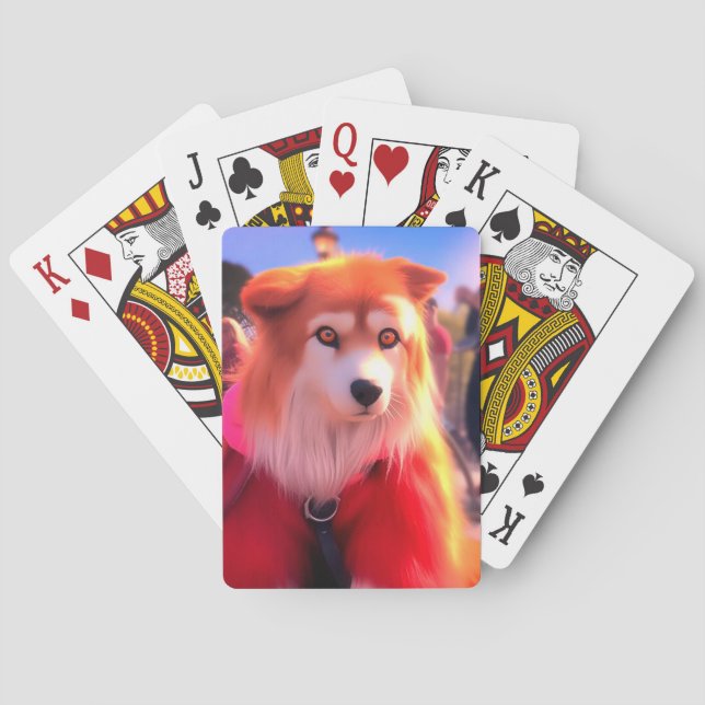 Baraja De Cartas Perro Cute (Reverso)