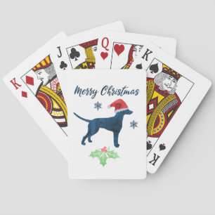 Baraja De Cartas Perro Dalmatian Navidades