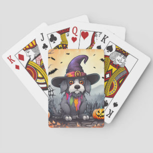 Baraja De Cartas Perro de Halloween