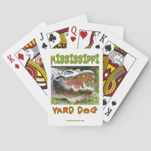BARAJA DE CARTAS PERRO DE LA YARDA MISSISSIPPI