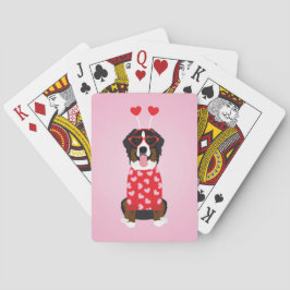 Baraja De Cartas Perro de montaña Valentine Bernese