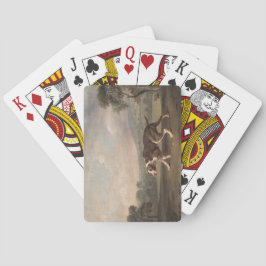 Baraja De Cartas Perro de puntero español (por George Stubbs)