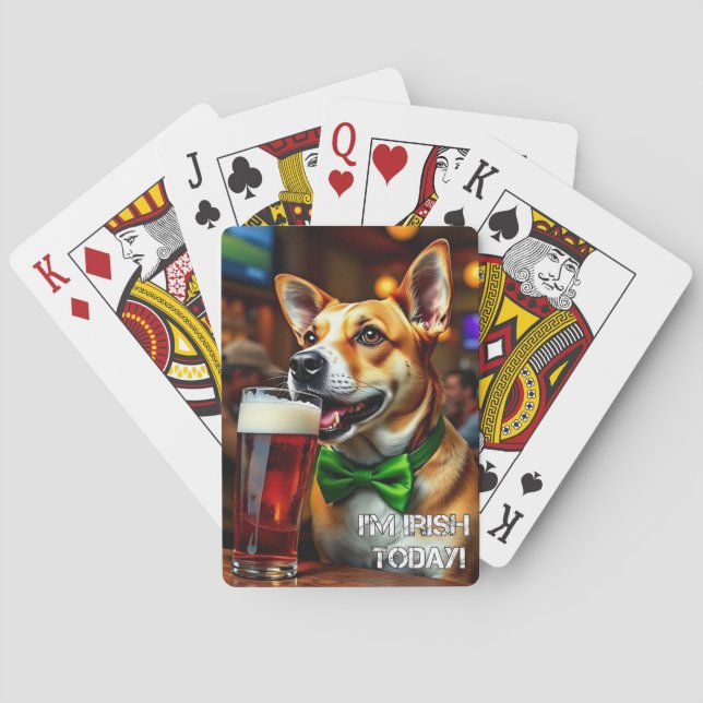 Baraja De Cartas Perro de St. Pat (Reverso)