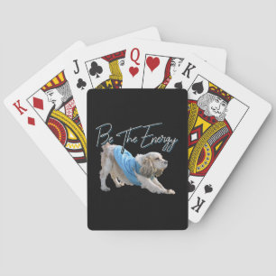 Baraja De Cartas Perro descendente del yoga - Sea la cita energétic