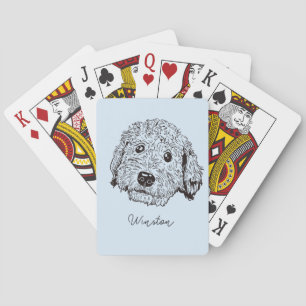 Baraja De Cartas Perro dorado