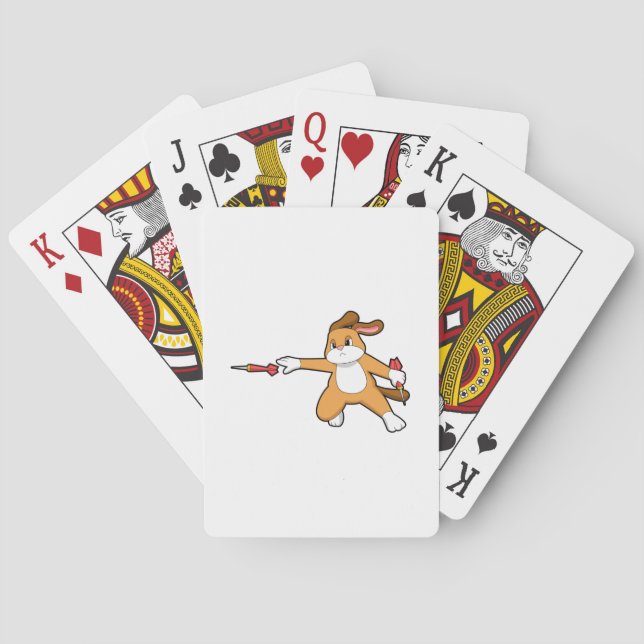 Baraja De Cartas Perro en Dardos con Dart.PNG (Reverso)